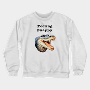 Australian Salt Water Crocodile Crewneck Sweatshirt